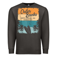 Smoke outer banks shirts men women kids obx north carolina nc gift zip hoodi Premium Sweatshirt - linhVisuals