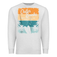 Oatmeal Heather outer banks shirts men women kids obx north carolina nc gift zip hoodi Premium Sweatshirt - linhVisuals