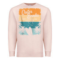 Pale Pink outer banks shirts men women kids obx north carolina nc gift zip hoodi Premium Sweatshirt - linhVisuals