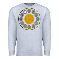 Heather Grey talismans   jackie chan adventures Premium Sweatshirt - linhVisuals