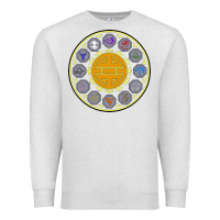 Oatmeal Heather talismans   jackie chan adventures Premium Sweatshirt - linhVisuals