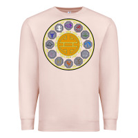 Pale Pink talismans   jackie chan adventures Premium Sweatshirt - linhVisuals