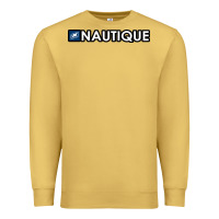 Antique Gold Nautique Boats Premium Sweatshirt - linhVisuals