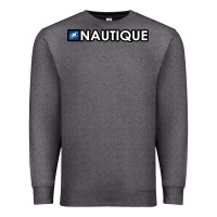 Charcoal Heather Nautique Boats Premium Sweatshirt - linhVisuals