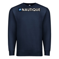 Navy Nautique Boats Premium Sweatshirt - linhVisuals
