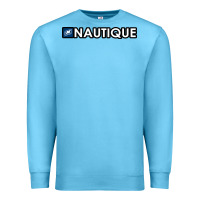 Ocean Blue Nautique Boats Premium Sweatshirt - linhVisuals