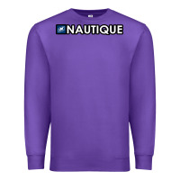 Purple Nautique Boats Premium Sweatshirt - linhVisuals