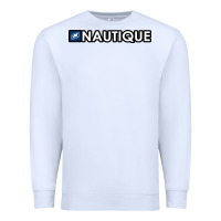 White Nautique Boats Premium Sweatshirt - linhVisuals