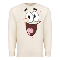 Sandshell sponge.bob squa.re.pants patrick face portrait Premium Sweatshirt - linhVisuals