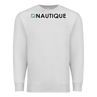 Dove Grey Nautique Boats Premium Sweatshirt - linhVisuals