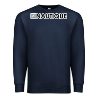 Navy Nautique Boats Premium Sweatshirt - linhVisuals