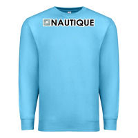 Ocean Blue Nautique Boats Premium Sweatshirt - linhVisuals