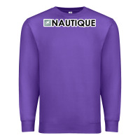 Purple Nautique Boats Premium Sweatshirt - linhVisuals
