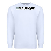 White Nautique Boats Premium Sweatshirt - linhVisuals