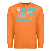 Carrot into the ocean i go to find my soul Premium Sweatshirt - linhVisuals