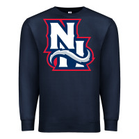 Navy new hampshire fisher cats Premium Sweatshirt - linhVisuals