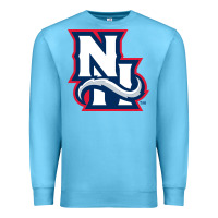 Ocean Blue new hampshire fisher cats Premium Sweatshirt - linhVisuals