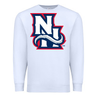 White new hampshire fisher cats Premium Sweatshirt - linhVisuals