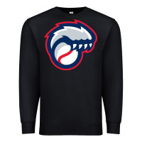 Black new hampshire fisher cats Premium Sweatshirt - linhVisuals