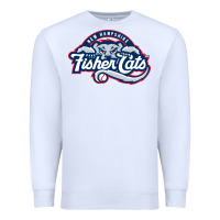 White new hampshire fisher cats Premium Sweatshirt - linhVisuals