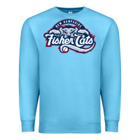 Ocean Blue new hampshire fisher cats Premium Sweatshirt - linhVisuals