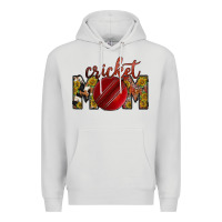 Dove Grey cricket mom Premium Hoodie - RacoonDesign