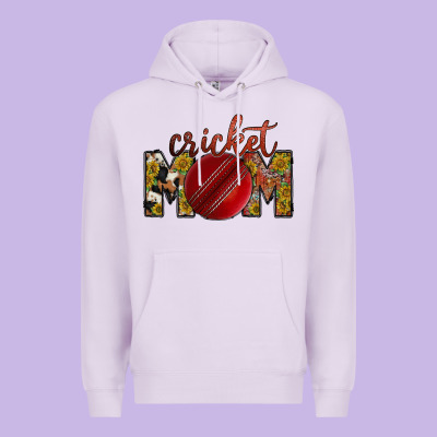 Cricket Mom Premium Hoodie Designed By Racoondesign