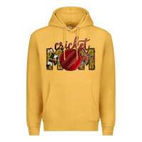 Mustard cricket mom Premium Hoodie - RacoonDesign