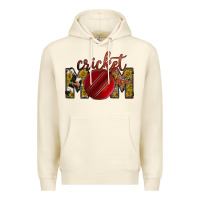 Sandshell cricket mom Premium Hoodie - RacoonDesign