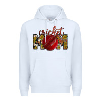 White cricket mom Premium Hoodie - RacoonDesign