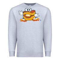 Heather Grey montgomery biscuits Premium Sweatshirt - linhVisuals
