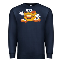 Navy montgomery biscuits Premium Sweatshirt - linhVisuals
