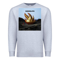 Heather Grey Clear Design Premium Sweatshirt - linhVisuals