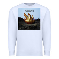 White Clear Design Premium Sweatshirt - linhVisuals