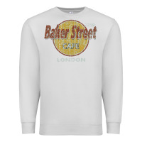 Dove Grey baker street cafe 221b london   sherlock holmes fans Premium Sweatshirt - linhVisuals