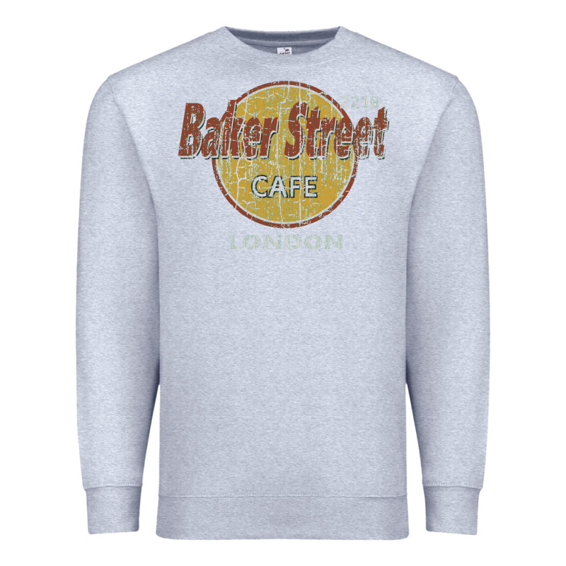 Baker Street Cafe 221b London   Sherlock Holmes Fans Premium Sweatshirt by linhVisuals | Teevron