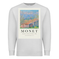 Dove Grey Claude Monet 1888 Premium Sweatshirt - linhVisuals