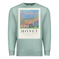 Seafoam Claude Monet 1888 Premium Sweatshirt - linhVisuals