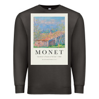 Smoke Claude Monet 1888 Premium Sweatshirt - linhVisuals