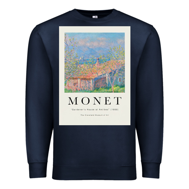 Claude Monet 1888 Premium Sweatshirt by linhVisuals | Teevron