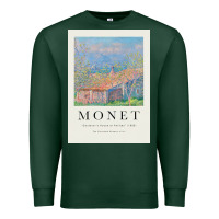 Sports Green Claude Monet 1888 Premium Sweatshirt - linhVisuals