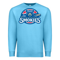 Ocean Blue tennessee smokies Premium Sweatshirt - linhVisuals