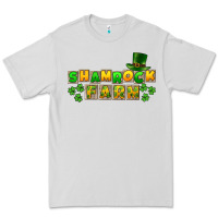 Dove Grey St. Patrick's Shamrock farm Premium Tee - CowGirlArtShop