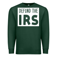 Sports Green defund the irs Premium Sweatshirt - linhVisuals