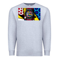 Heather Grey hublot Premium Sweatshirt - linhVisuals
