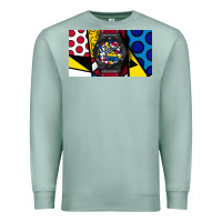 Seafoam hublot Premium Sweatshirt - linhVisuals