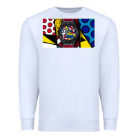 White hublot Premium Sweatshirt - linhVisuals