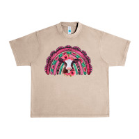 French Oak valentines day pink gemstones baby calf rainbow Urban Heavy Tee - Jasminsmagicworld