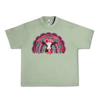 Oil Green valentines day pink gemstones baby calf rainbow Urban Heavy Tee - Jasminsmagicworld