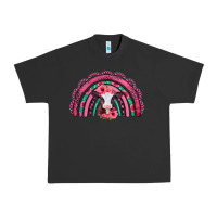 Pigment Black valentines day pink gemstones baby calf rainbow Urban Heavy Tee - Jasminsmagicworld